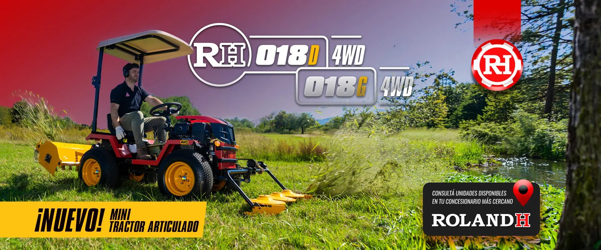 Nuevo minitractor articulado