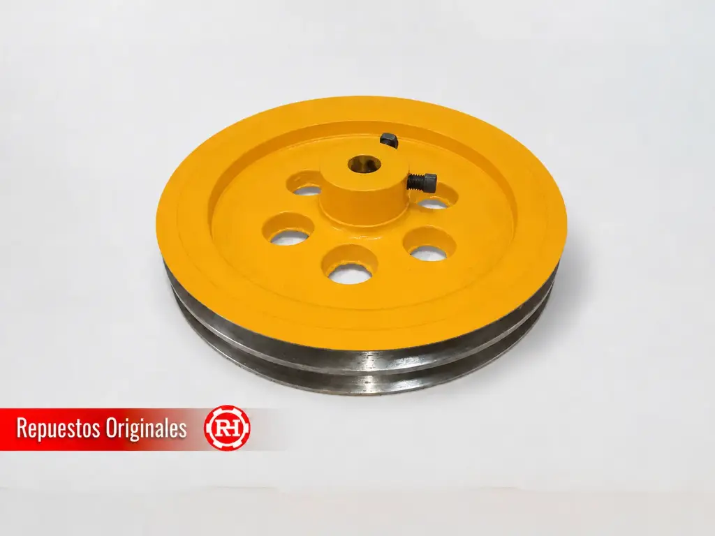 POLEA AVANCE DOBLE CANAL+PRISIONERO 3/8''X1'''+CHAVETA7X7 RH001 EVO / RH001 5X4