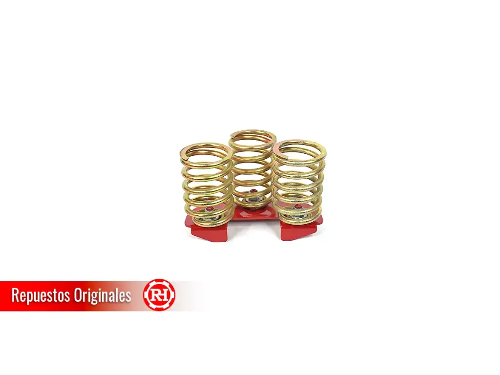 KIT RESORTE DE ASIENTO X3 CON SOPORTE H001 MODELO 2023