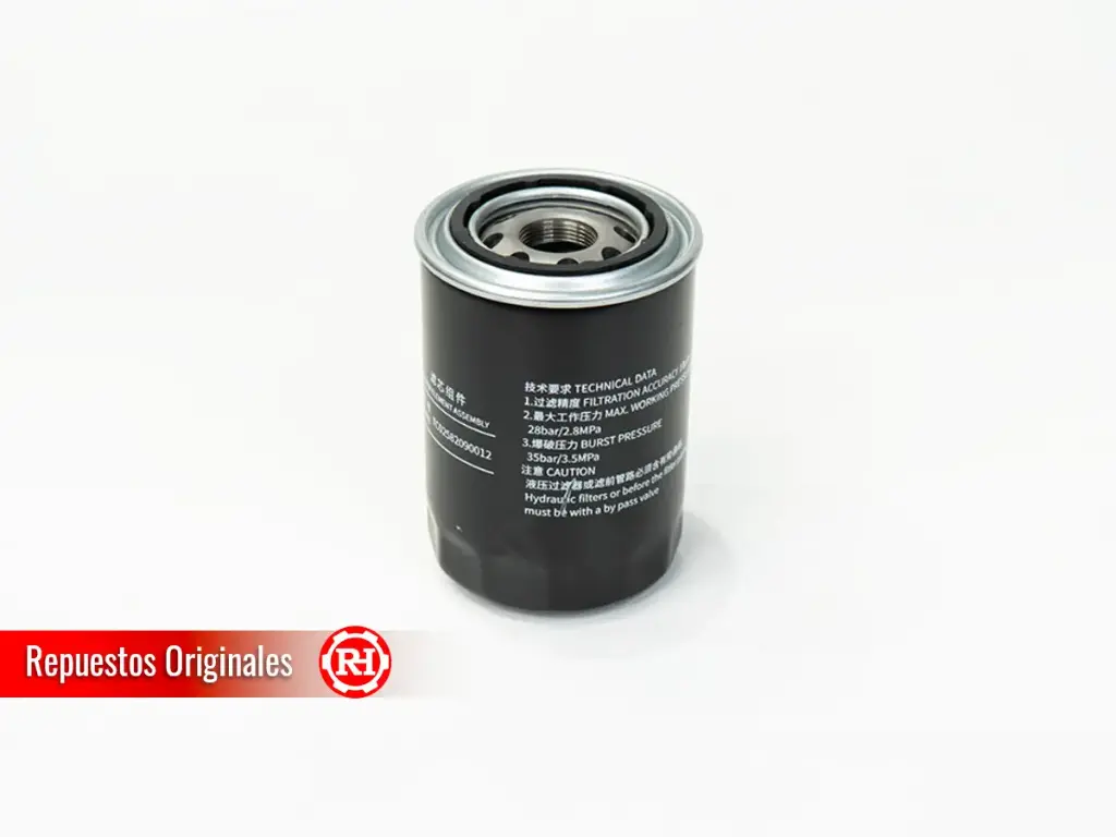 FILTRO DE RETORNO DE ACEITE HIDRÁULICO RH060E/RH70CT/RH080T/RH100T  