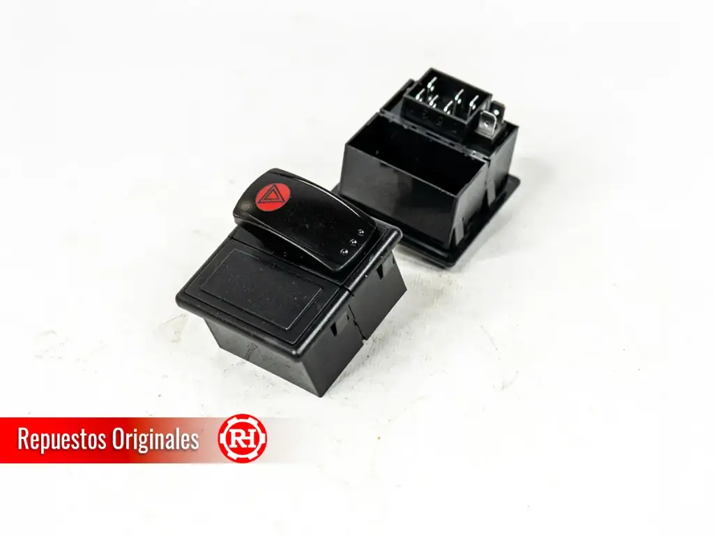 Socalo doble con tecla de baliza para RH130T / RH160T