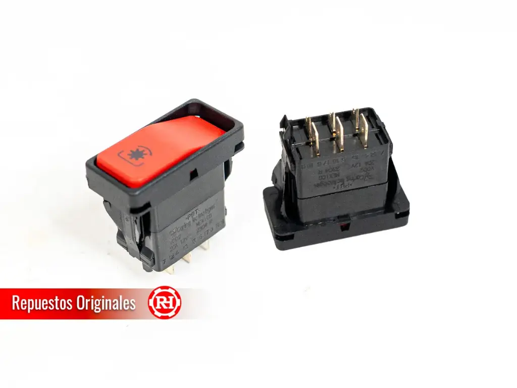 Interruptor VDD2S001 9ZZCR 100 RH108 / RH102 / RH122 / T-REX 2WD New / T-REX 4WD New / T-REX 4WD Old / T-REX 2WD Old