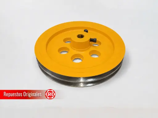 [000000000008057] PRE-ARMADO-POLEA-AVANCE-DOBLE-CANAL+PRISIONERO-3/8''X1'''+CHAVETA7X7