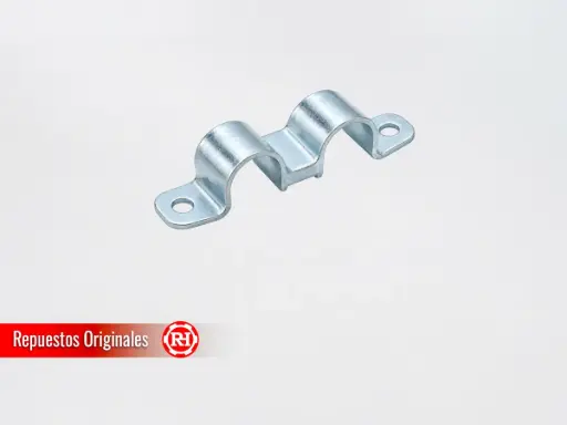 [3409021450005]  ABRAZADERA PARA TUBOS DE 2 ORIFICIOS RH080T
