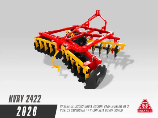 [NV-RT-1022] RASTRA-DE-DISCOS-EXCENTRICA-10DISCOSX22''-3PUNTOS